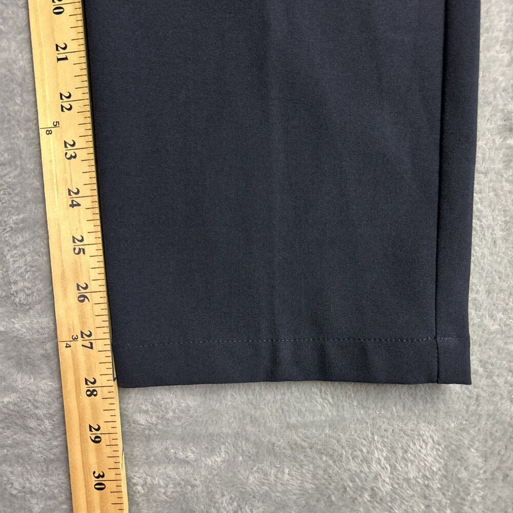 Calvin Klein Stretch Drawstring Navy Blue Dress Pants 36x30 Travel Tech Casual - Picture 6 of 14